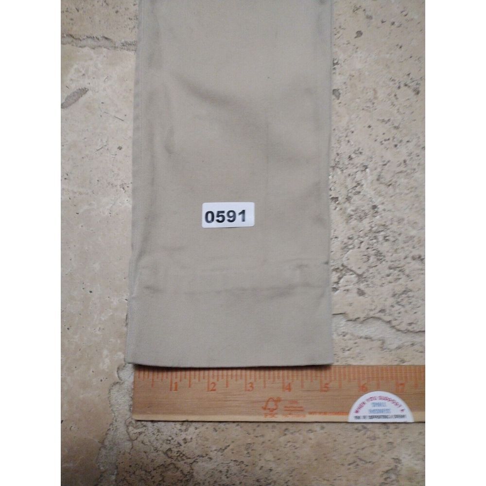 ABERCROMBIE & FITCH Jeans Woman 24 Khaki Skinny Seam Modified At 26.5 Casual‎ - Picture 8 of 10